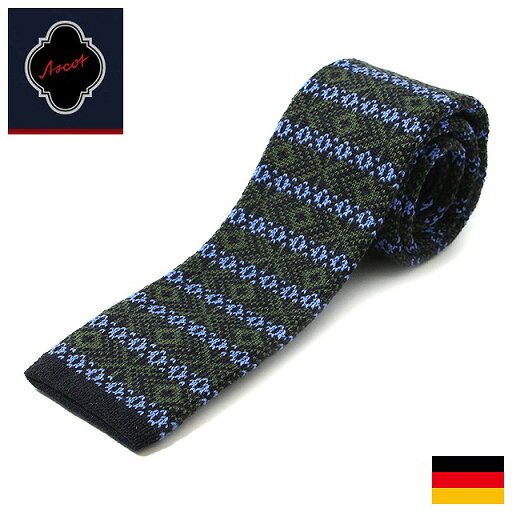 Ascot Wool Knit Tie Ascot Wool Knit Tie