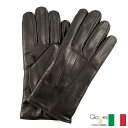 〈Gloves グローブス〉ラムレザーグローブ カシミア イタリア製 ブラウン 定番デザイン プレゼント