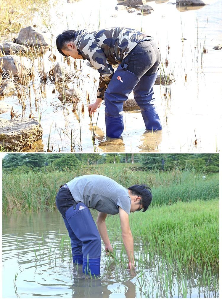 送料無料 ヒップブーツ ヒップウェーダー ヒップウエイダー 田植え用長靴 釣り用長...