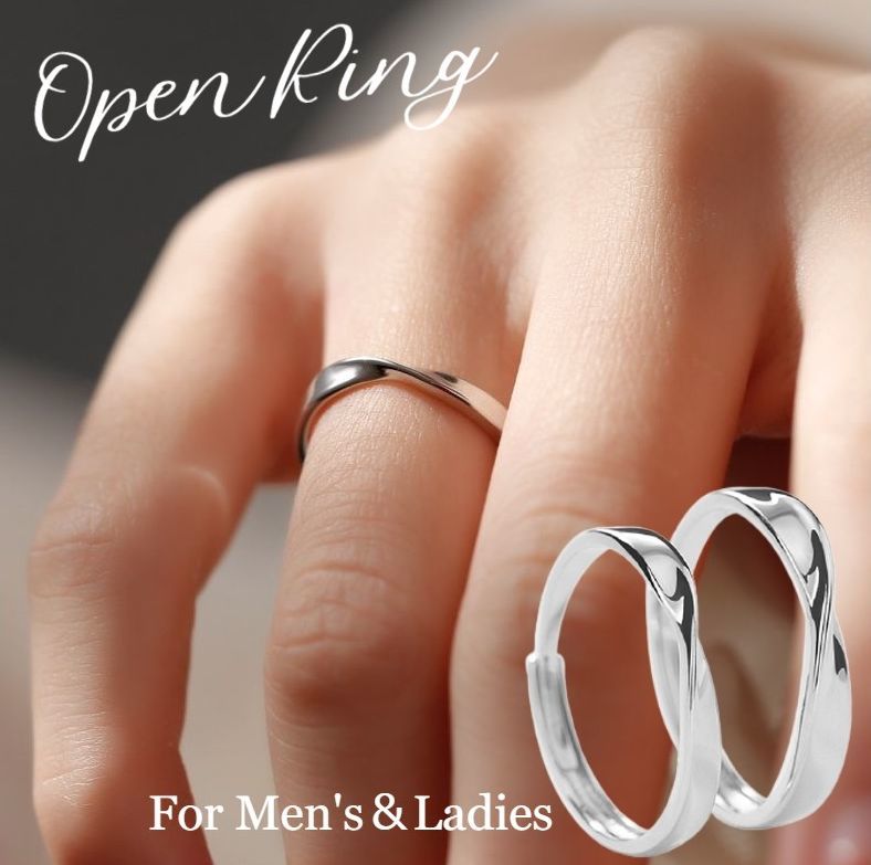 送料無料 ペアリング オープンリング 指輪 レデ...の商品画像