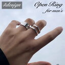 送料無料 リング 指輪 メンズ 男性 アクセサリー ファッションリング 太め 幅広 二連風 チェーン風 クール カジュアル シンプル お洒落 かっこいい お出か...