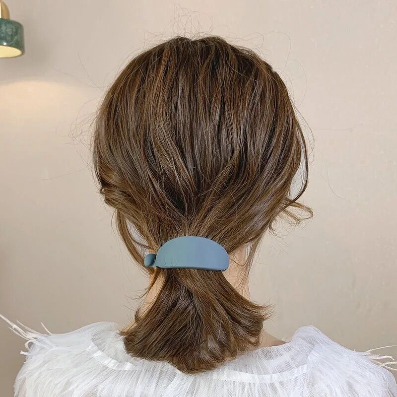 送料無料 バナナクリップ ヘアクリップ 髪留め レディース 女性 ヘアアクセサリー ...