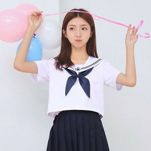 リボンタイ スカーフリボン レディース 女性 ファッション雑貨 制服風 セーラー風 ゴムバンド 無地 ピンク レッド ネイビー シンプル かわいい キュート コスプレ小物 コスプレ衣装 2