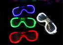 送料無料 光るめがね 光るサングラス 光るメガネ 光る眼鏡 電池式 LEDライト イベント ハロウィン コスチューム コスプレ ダンス パーティー ナイトクラブ 3