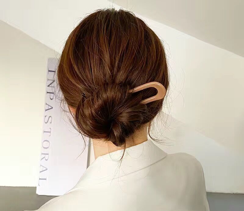 送料無料 かんざし 簪 U字 レディース ヘアアクセサリー ヘアコーム 髪飾り ヘアア...