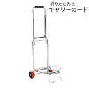 送料無料 キャリーカート 台車 折りたたみ式 耐荷重25kg ショッピングカート コンパクト 運搬 荷物運び 便利グッズ アウトドア 買い物