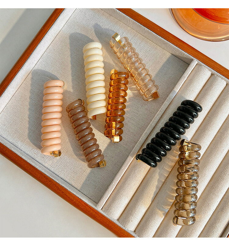 送料無料 ポニーフック 単品 コイルゴム ヘアアクセサリー ポニーテール スプリン...