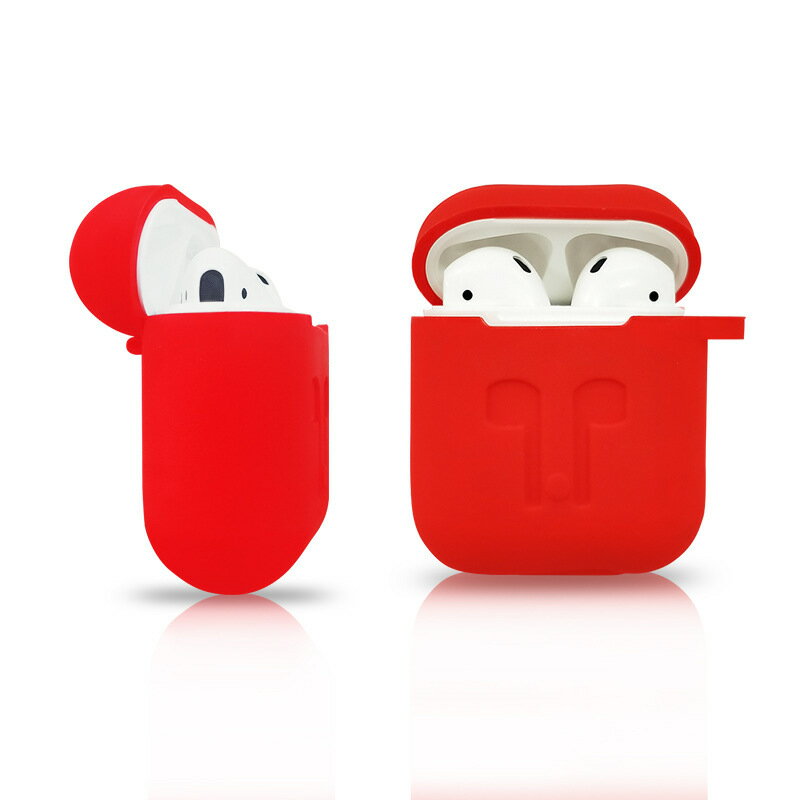 送料無料 イヤホンケースカバー Airpods エアーポッズ 保護ケース シリコン シンプ...