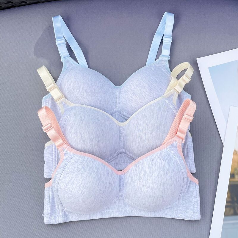 送料無料 ブラジャー ジュニア 女の子 レディース インナー ノンワイヤー 下着 単...
