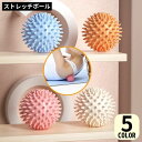 送料無料 ストレッチボール 筋膜リリース 突起 刺激 フィットネス エクササイズ ヨガ 背中 首 足裏 腰 全身 肩 太もも ふくらはぎ
