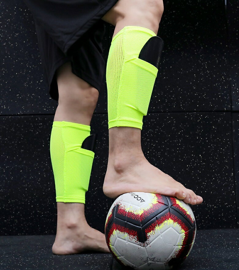 送料無料 シンガードスリーブ すねサポーター サッカー レッグカバー すね当てポケット すね当て入れ ふくらはぎカバー ストレッチ 伸縮性 メッシュ 滑り止め レッグサポーター ロング メンズ レディース 男女兼用 滑りにくい フィット 通気性 シンプル カジュアル 運動 スポ 2