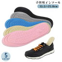 送料無料 インソール キッズ用 子供用 両足用 中敷き 衝撃吸収 足裏保護 疲れ軽減 通気性 靴用品 子ども シューズクッション シンプル カラバリ 男の子 女の子 くつ 上履き スニーカー 幼児 小学生 男児 女児 通園 通学 登園