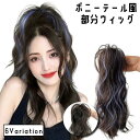 送料無料 部分ウィッグ ポイントウィッグ 35cm バンスクリップ 付け毛 インナーカラー風 レディース 女性 女子 ヘアアクセサリー ファッション雑貨 ロング...