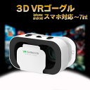 送料無料 VRゴーグル スマートフォン対応 スマホ対応 ピント調節機能 動画視聴 ゲーム iPhone android 軽量 ヘッドセット 3Dグラス