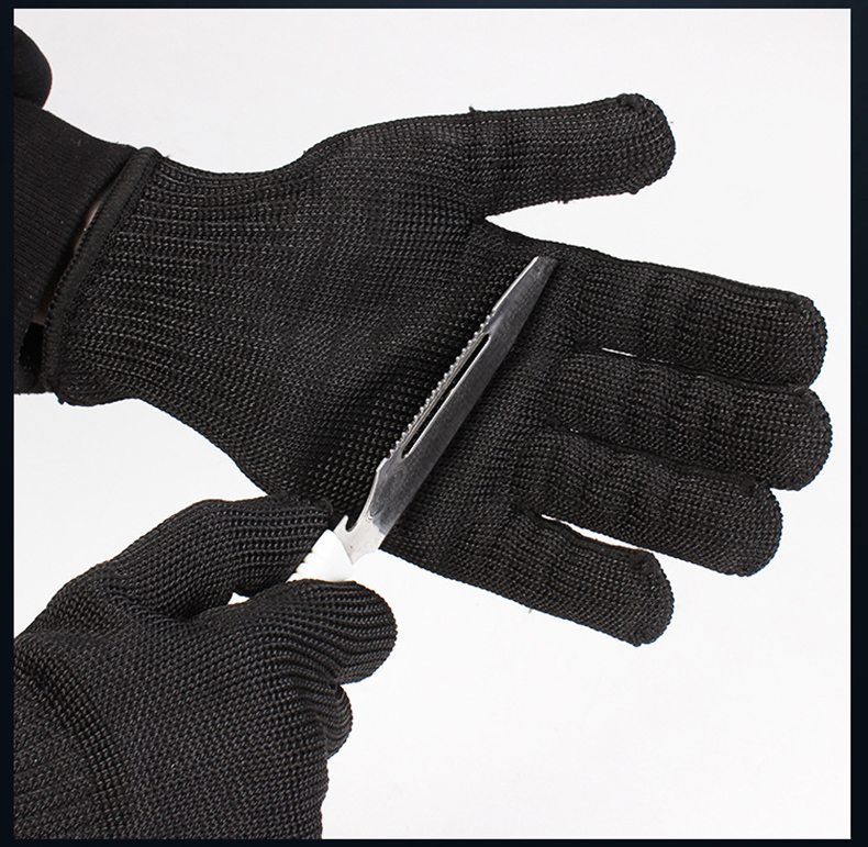 送料無料 防刃手袋 切れない手袋 左右セット 2枚セット 両手 作業用手袋 軍手 耐刃手袋 防刃グローブ DIY 大工 現場作業 工事現場 アウトドア 園芸 ダイビング 頑丈 シンプル ベーシック 無地