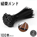 送料無料 結束バンド 100本セット ケーブルホルダー コード イヤホン 収納 まとめる 束ねる 仮固定 固定 配線 整理 修理 DIY 黒 白 ブラック ホワイト 結束用具