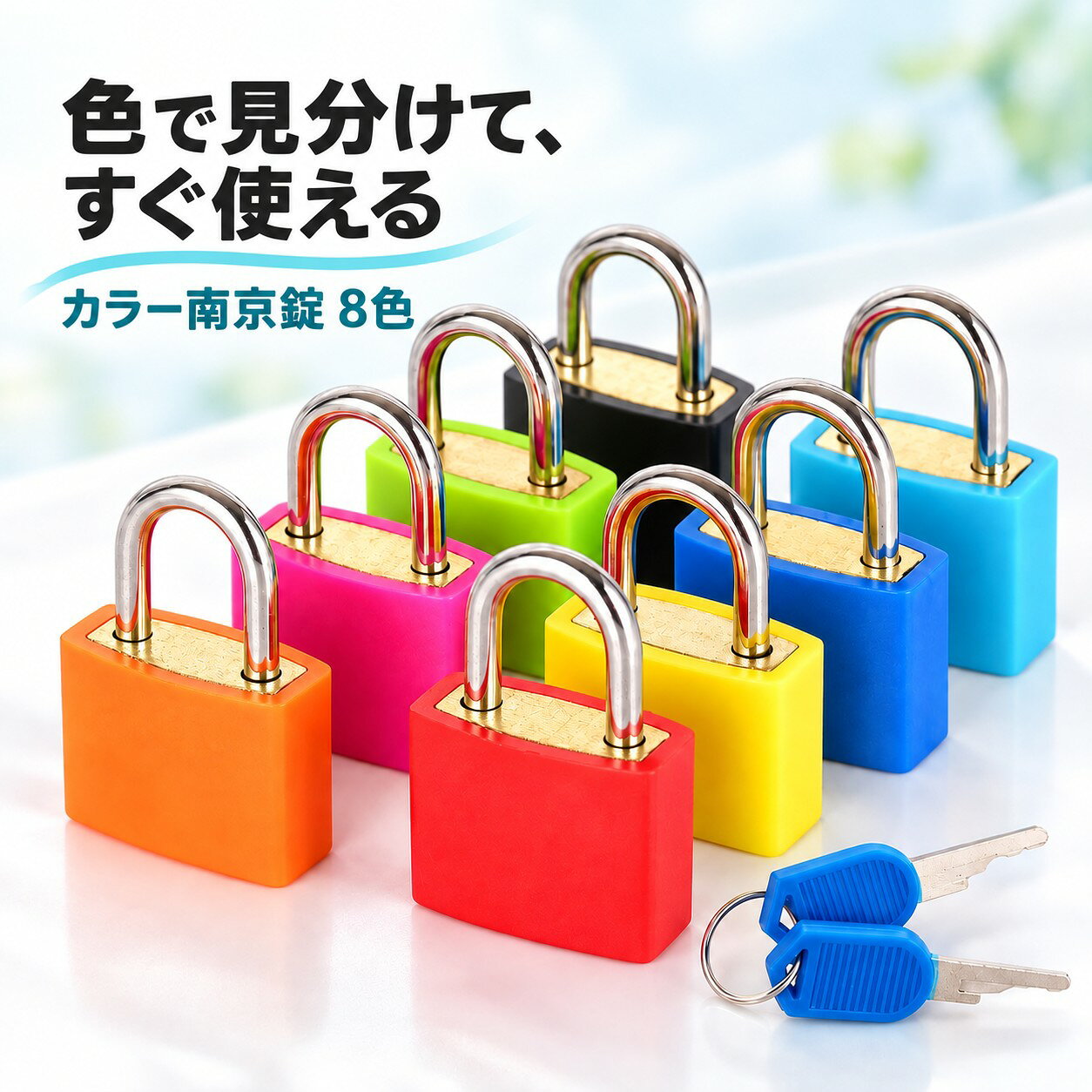 楽天市場】南京錠 鍵（南京錠｜防犯関連グッズ）：日用品雑貨・文房具
