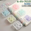 送料無料 ルーズリーフリング 20個セット 20個入り バインダーリング 留め具 とじ具 円形 丸型 ラウンド サークル プラスチック製 シンプル 製本 資料 ...