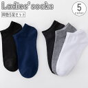 送料無料 ショートソックス 同色5足セット くるぶしソックス アンクルソックス レディース 女性用 靴下 くつ下 無地 単色 シンプル 定番 ベーシック 普段使い デイリー 黒 白 ブラック ホワイト