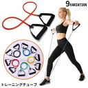 送料無料 トレーニングチューブ エクササイズバンド ヨガベルト ゴム ...(4)
