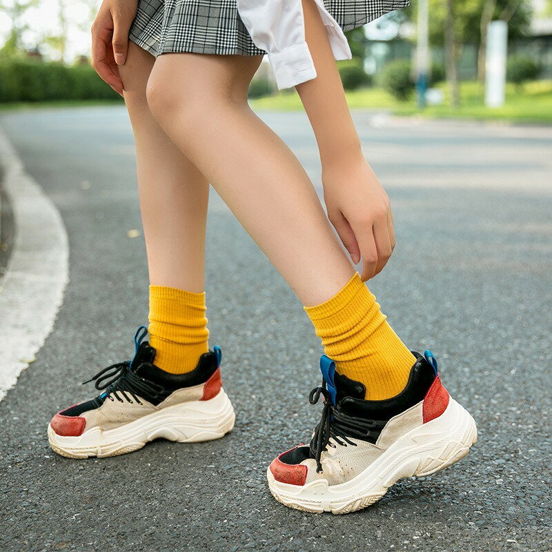 送料無料 靴下 くつ下 クルーソックス 5足セット レディース 女性用 クルー丈 ブラ...