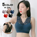 送料無料 ハーフトップブラ ブラジャー ノンワイヤー レディース 女性 下着 インナー ブラトップ カップ付き アンダーウェア レース シンプル おしゃれ 大きいサイズ
