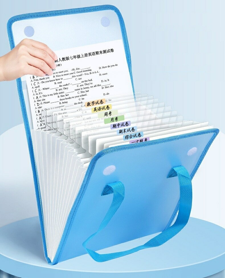 送料無料 ドキュメントファイル 手提げ 持ち手付き A4 シンプル 防水 書類 資料 用...