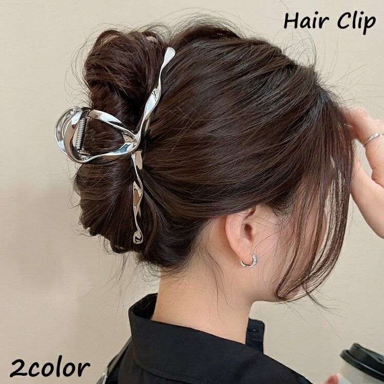 送料無料 ヘアクリップ レディース ヘアアクセサリー バンスクリップ 髪留め 髪飾り 大きめ まとめ髪 挟む おしゃれ かわいい シンプル 上品 普段使い パーティー イベント