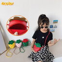送料無料 ポシェット ポーチ ミニショルダーバッグ 子供 キッズ 女の子 PUレザー 防水 軽量 小さめ 斜めがけ 肩掛け イチゴ 可愛い