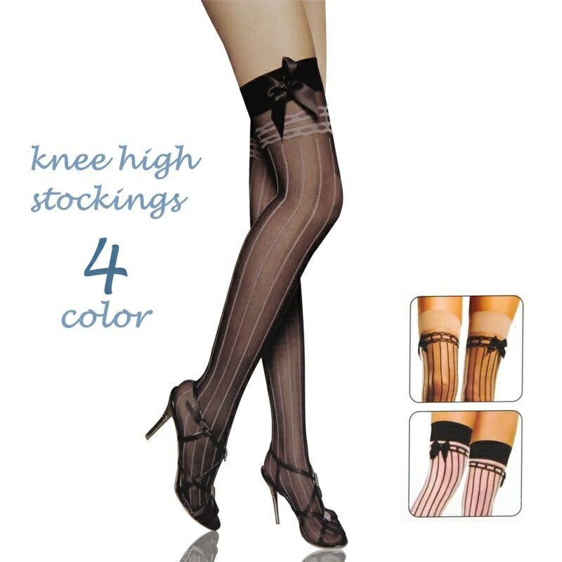 送料無料 ストッキング ソックス セクシー レディース インナー ニーハイ オーバーニー サイハイ  ...