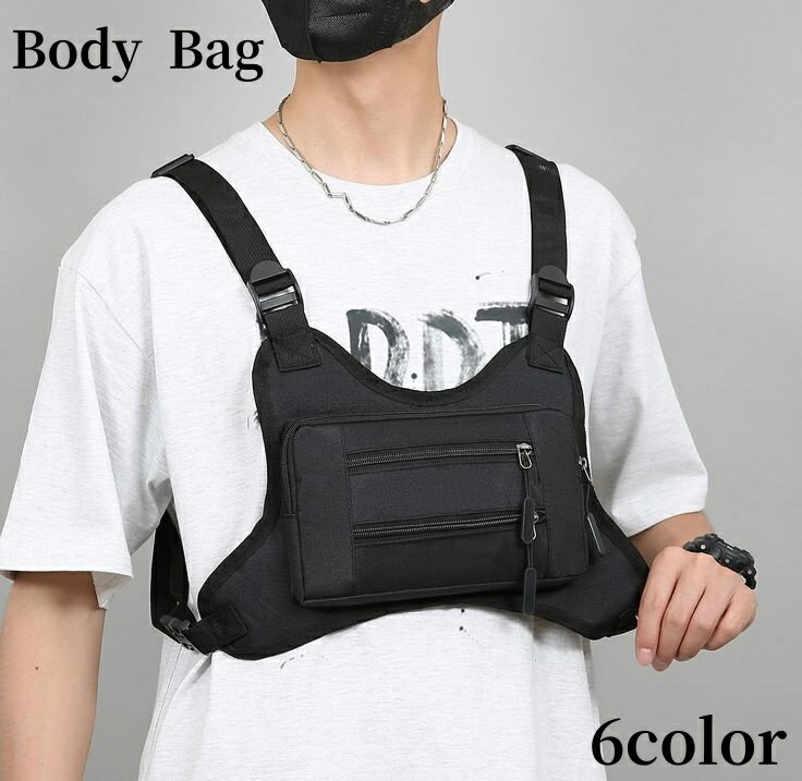 送料無料 ボディバッグ チェストバ