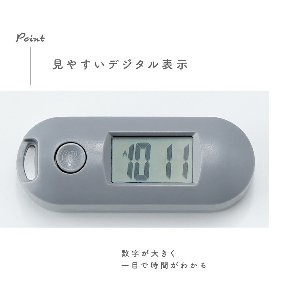 送料無料 キーホルダー型デジタル時計 懐中時計 デジタル時計 ミニ ウォッチ 夜光 ...
