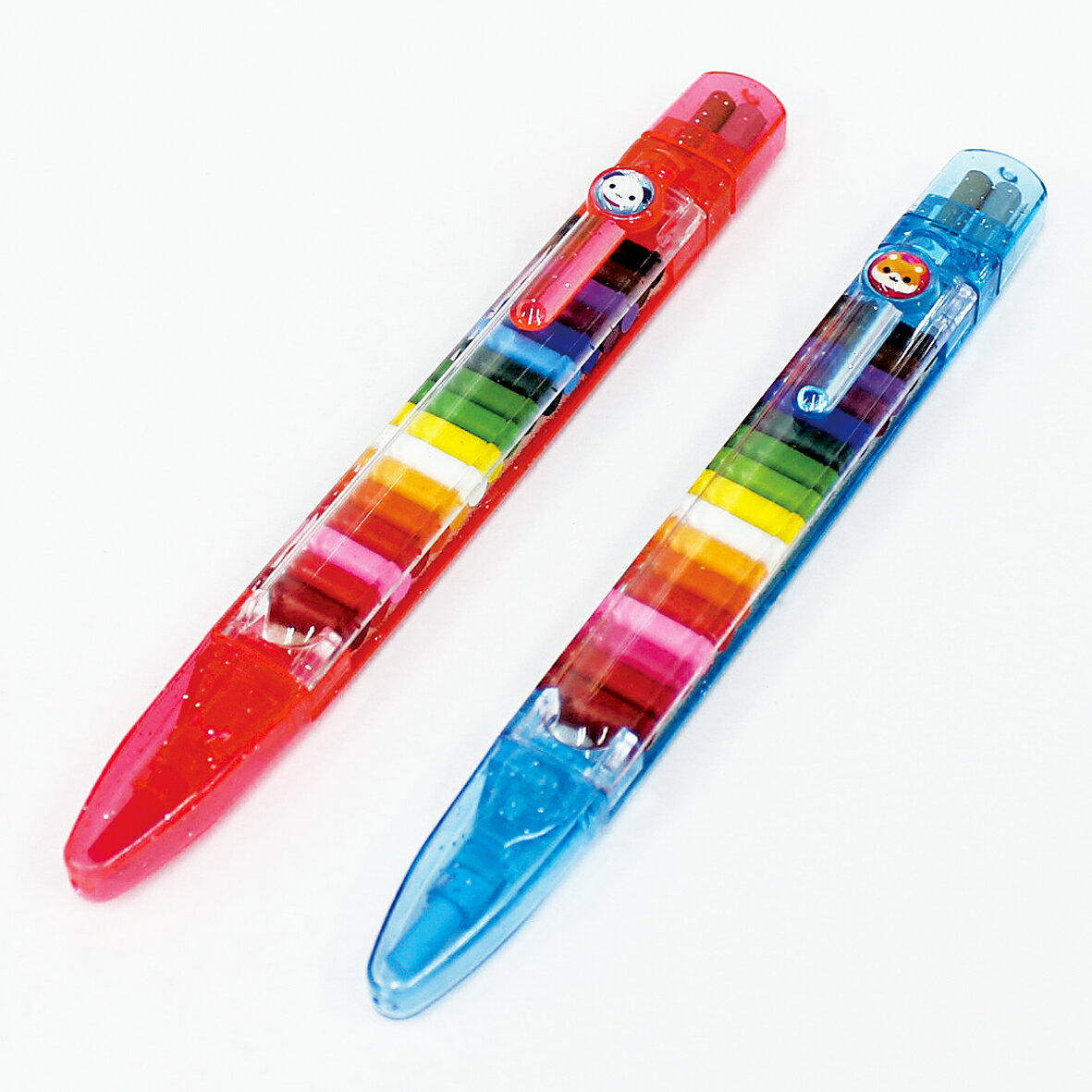 20色 ポケットカラーペン 色鉛筆 お絵かき なつかし文具 カラー芯 昔 平成 昭和 レトロ レモン 200104 kobe-sanobun-10000741 こうべ さのぶん サンプル画像3