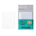 ito/oshi イトオシ L判サイズ 2枚入 PPカードケース クリアー 厚口 角丸 保護 保管 L判写真 映画チケット 傷つけない 推し活 オタ活 ヲタ活 応援商品 プラス FL-347CF