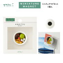 ミニチュアマグネット あんみつ柄 1個入 ネオジム磁石 レジン 立体 日本 料理 食べ物 白玉 あんこ アイス ギフト プレゼント お土産 インバウンド ミドリ...