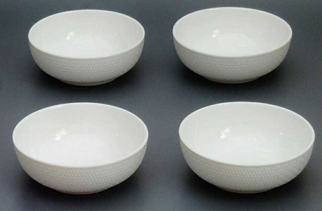 樂天商城 - ウェッジウッドWEDGWOOD　ジオGIO　ボウル14センチ　4点セット【ギフト食器　ボウル皿　プレゼント　お祝い　新生活】【御結婚御祝・内祝・新築御祝・還暦御祝・御礼・寿・ギフト包装可能】
