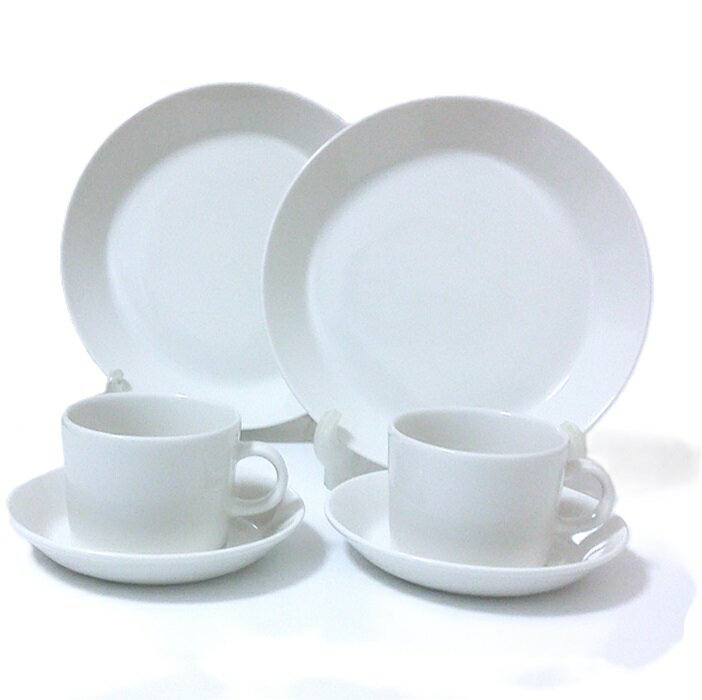 Rakuten - イッタラiittala テイーマTeema　ペアティ-セット　ホワイト【御結婚御祝・内祝・新築御祝・還暦御祝・御礼・寿・ギフト包装可能】
