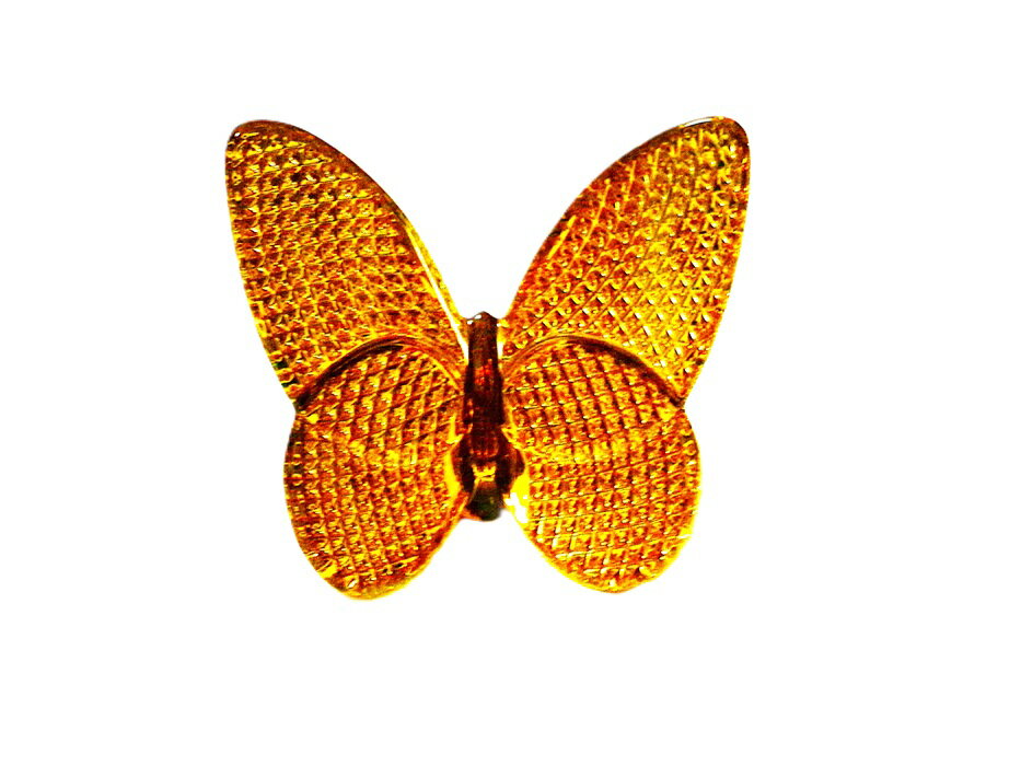 Baccarat バカラ ラッキーバタフライ イエロー Lucky Butterfly | Baccarat United States