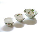 ウェッジウッドWEDGWOOD ワイルドストロベリー カジュアル ボウル 3点セット(ブランドボックス付属)【御結婚御祝・内祝・新築御祝・還暦御祝・御礼・寿・ギ...