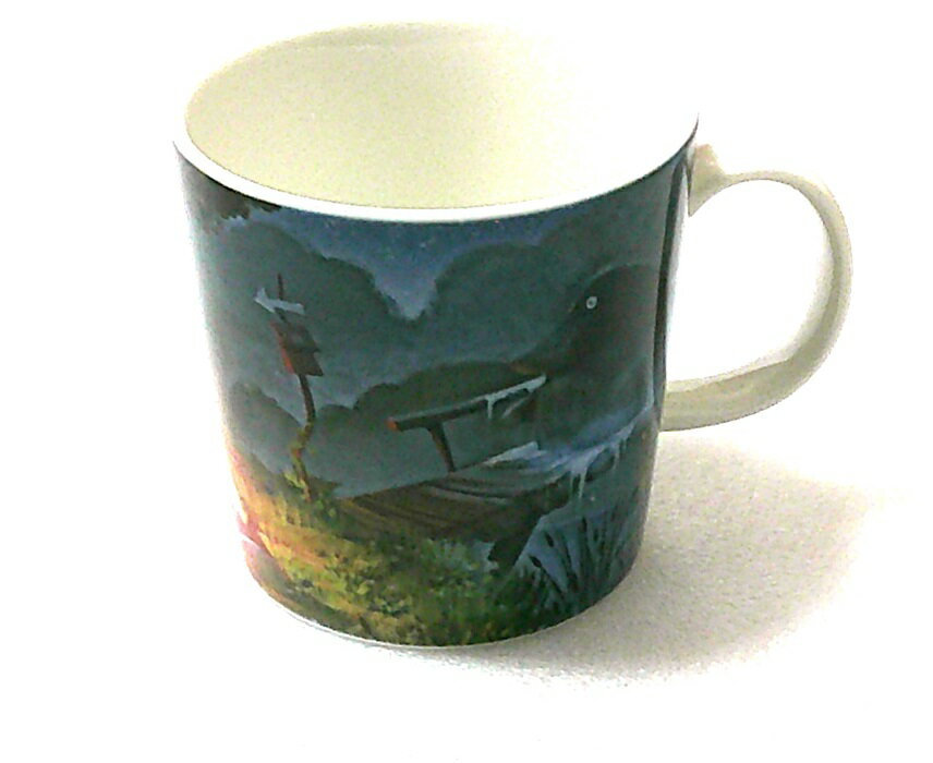 樂天商城 - ブランドロゴ入りボックス」付属　アラビアARABIA ムーミン マグ モランの夜100647