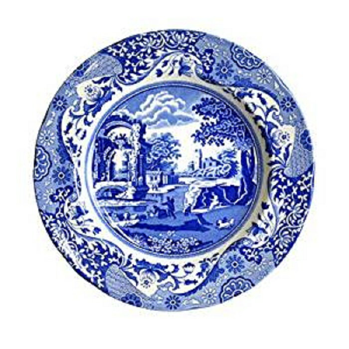 スポードSpode ブルーイタリアン プレート 20cmのサムネイル