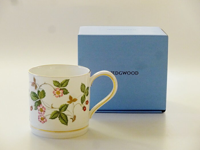 ウエッジウッドWEDGWOOD ワイルドストロベリー タンカード マグ【御結婚御祝 内祝 新築御祝 還暦御祝 御礼 寿 ギフト包装可能】