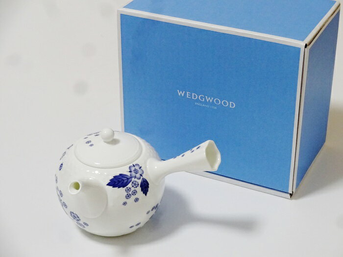ウエッジウッド ストロベリーブルーム インディゴ ジャパニーズポット【御結婚御祝・内祝・新築御祝・還暦御祝・御礼・寿・ギフト包装可能】