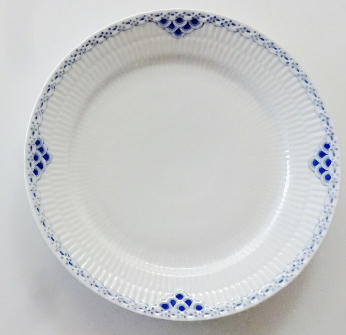 ロイヤルコペンハーゲンROYAL COPENHAGEN　プリンセス・ブルー　25センチプレート【御結婚御祝・内祝・新築御祝・還暦御祝・御礼・寿・ギフト包装可能】