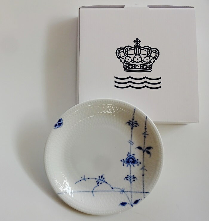 送料無料：ロイヤルコペンハーゲンROYAL COPENHAGEN ブルーパルメッテ　20センチプ...