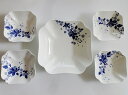ウエッジウッドWEDGWOODストロベリーブルームインディゴスクエアボウルセット【ブランド食器セット】【御結婚御祝・内祝・新築御祝・還暦御祝・御礼・寿・ギフト包...
