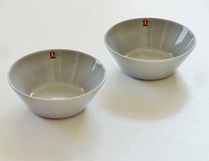 イッタラ iittala ティーマ ボウル 15cm パールグレイ 2枚セット【食器セット】【ボウル ペア】【北欧食器】【御結婚御祝・内祝・新築御祝・還暦御祝・御礼・寿・ギフト包装可能】