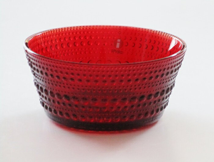 イッタラiittala　カステヘルミKastehelmi　ボウル　グランベリーbowl cranbe