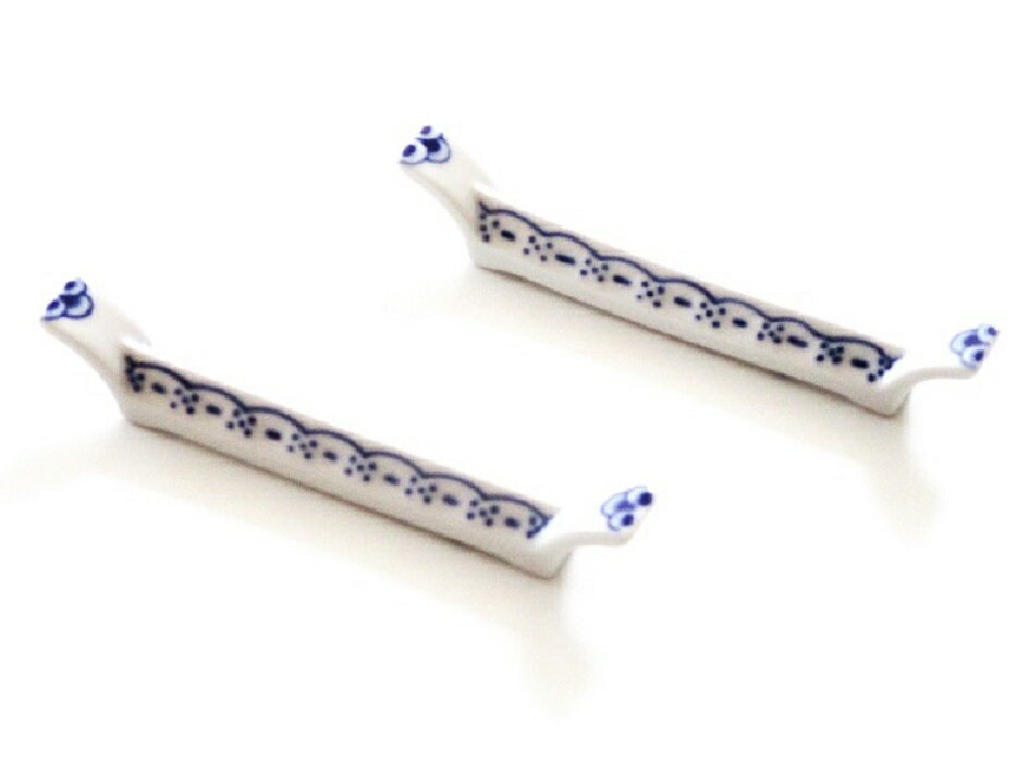 ロイヤルコペンハーゲンROYAL COPENHAGEN プリンセス　箸置き・ナイフレスト104448　ペア【御結婚御祝・内祝・新築御祝・還暦御祝・御礼・寿・ギフト包装可能】のサムネイル