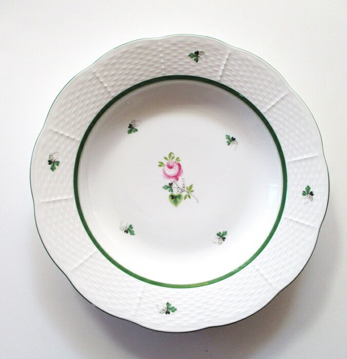 樂天商城 - ヘレンドHEREND　ウイーンのバラVRH503　スーププレート25センチ